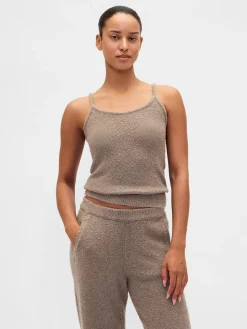 CashSoft Boucle Sweater Tank Top