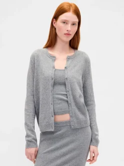 CashSoft Crop Cardigan