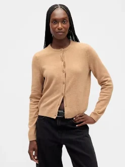 CashSoft Crop Cardigan