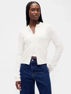 CashSoft Crop Cardigan
