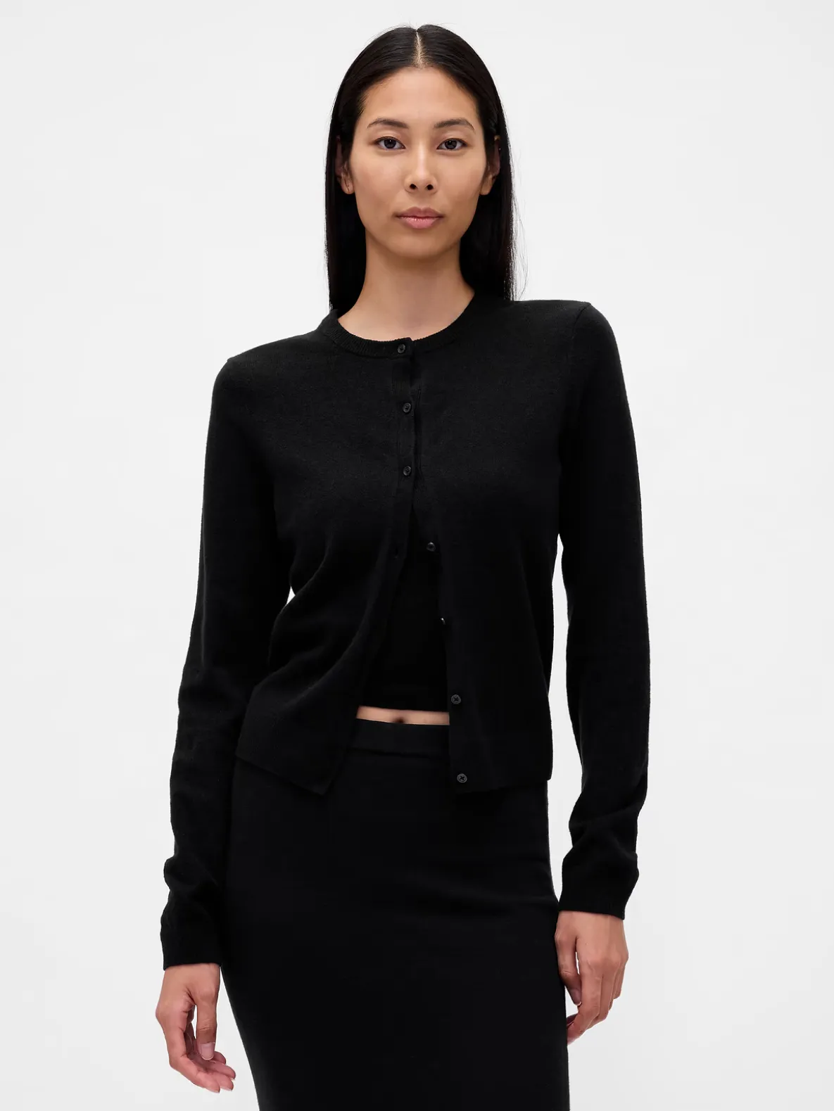 CashSoft Crop Cardigan