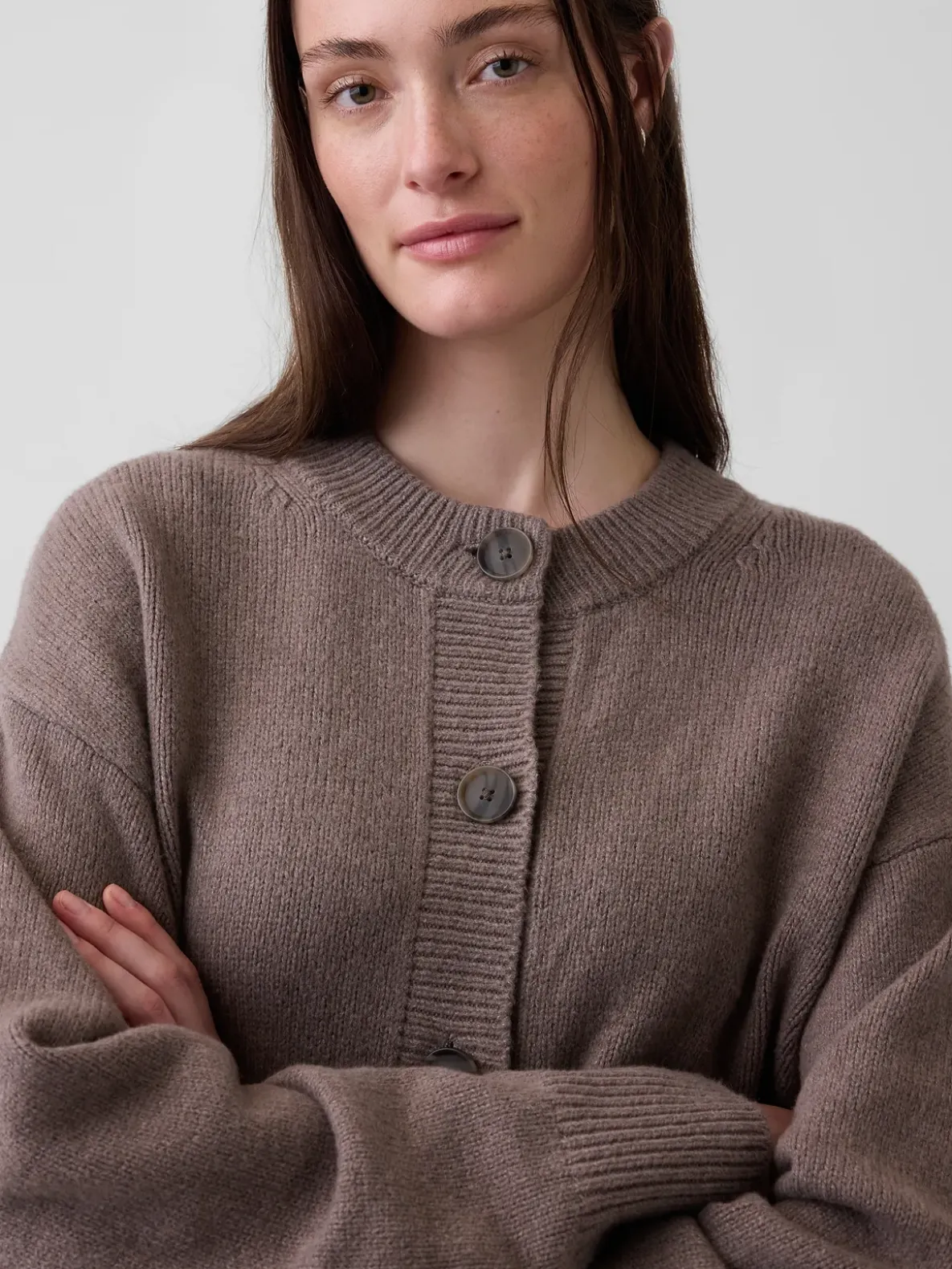 CashSoft Oversized Chunky Cardigan
