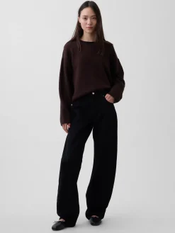 CashSoft Oversized Rollneck Sweater