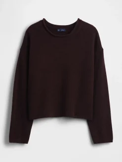CashSoft Oversized Rollneck Sweater