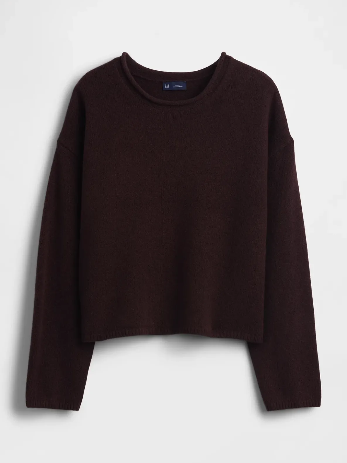 CashSoft Oversized Rollneck Sweater