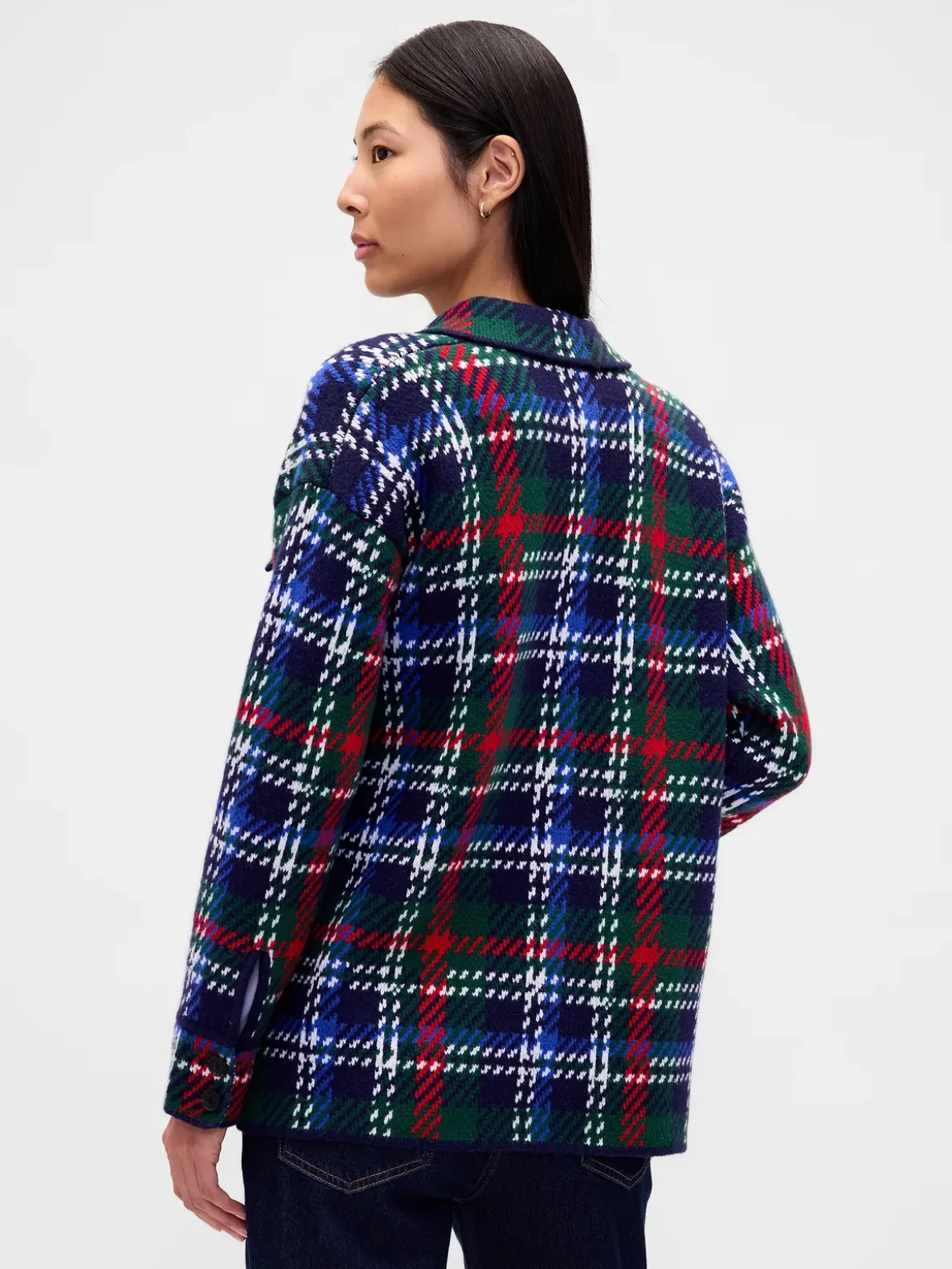 CashSoft Oversized Shirt Jacket