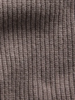 CashSoft Relaxed Shaker-Stitch Sweater