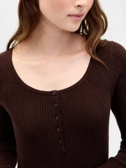 CashSoft Rib Mini Sweater Dress