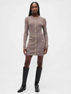 CashSoft Rib Pocket Mini Sweater Dress