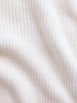 CashSoft Shaker-Stitch Sweater Pants