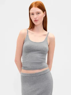 CashSoft Stretch Crop Tank Top