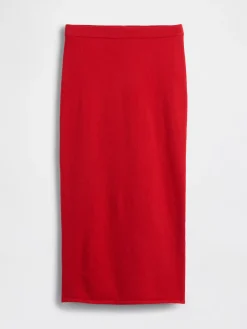 CashSoft Stretch Midi Skirt