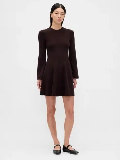 CashSoft Stretch Mini Sweater Dress
