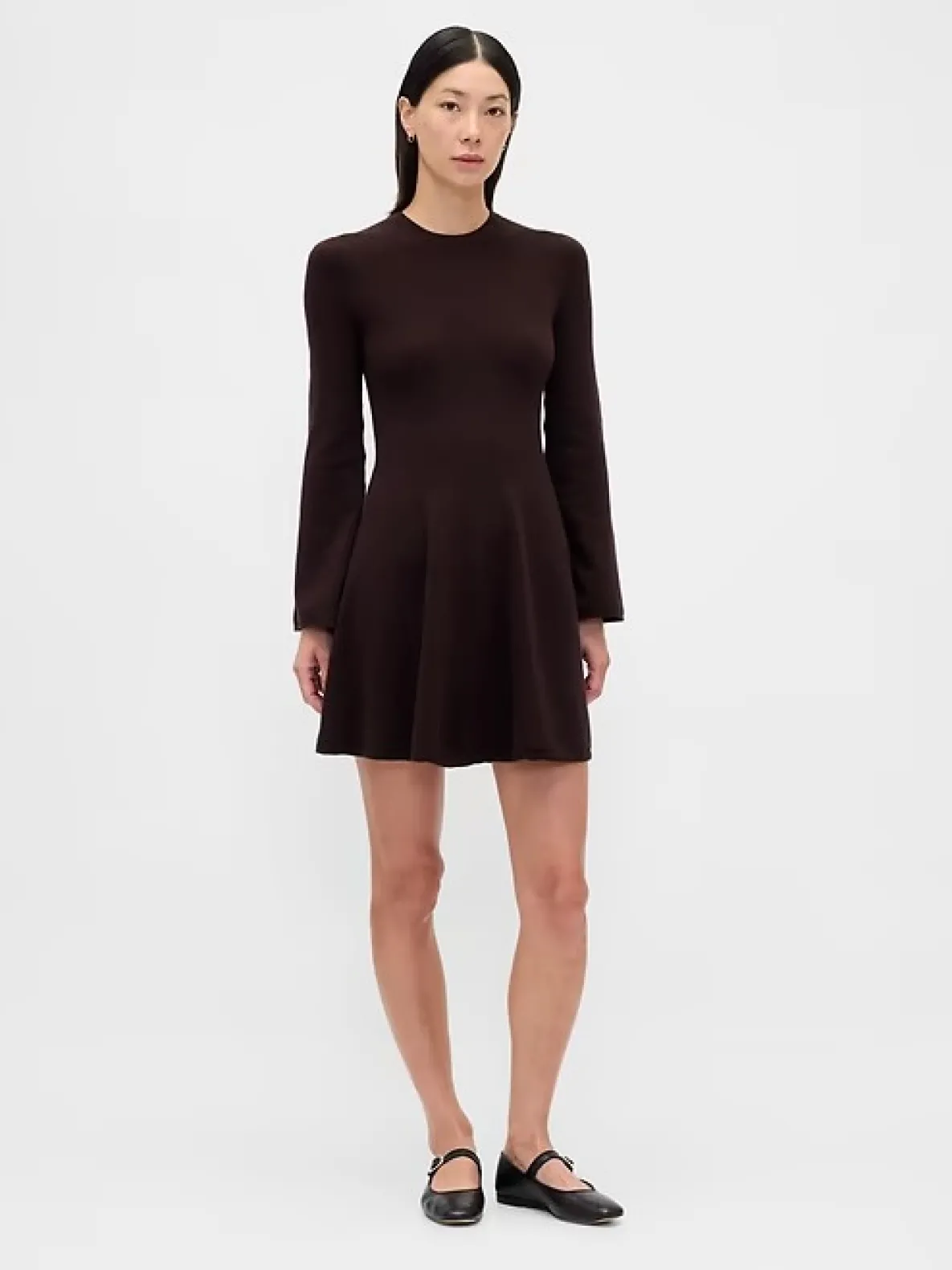 CashSoft Stretch Mini Sweater Dress