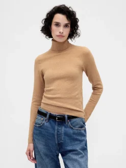 CashSoft Stretch Turtleneck Sweater