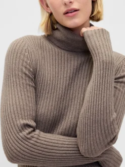 CashSoft Turtleneck Maxi Sweater Dress
