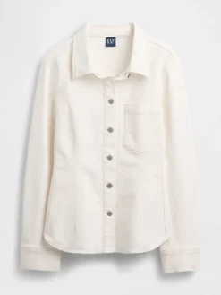 Cinched Denim Shirt