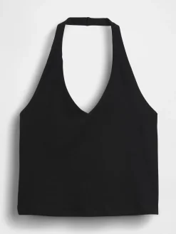 CloseKnit Halter Crop Top