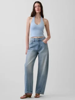 CloseKnit Halter Crop Top