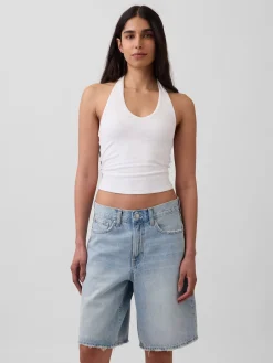 CloseKnit Halter Crop Top