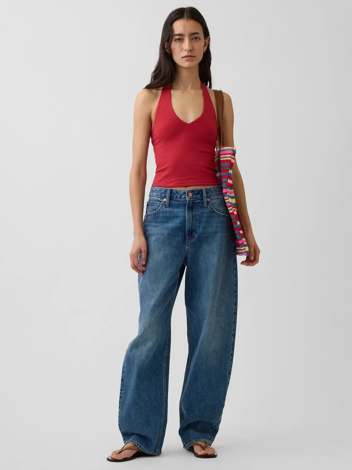 CloseKnit Halter Crop Top