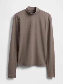 CloseKnit Jersey Mockneck T-Shirt