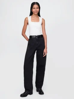 CloseKnit Jersey Square-Neck Top