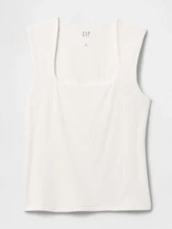 CloseKnit Jersey Square-Neck Top