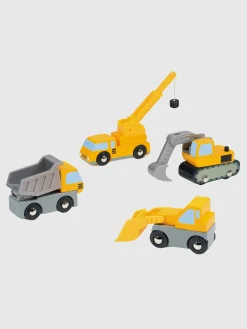 Construction Vehicles Toddler Toy Bundle