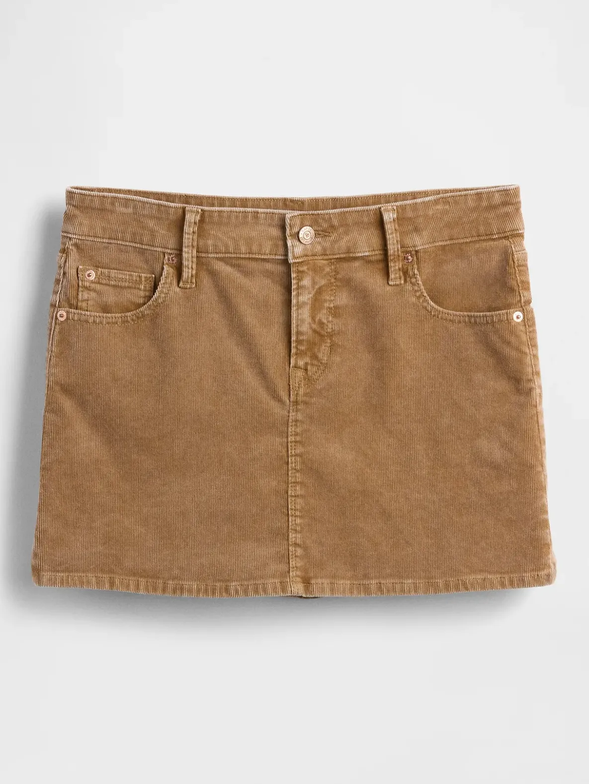 Corduroy Mini Skirt