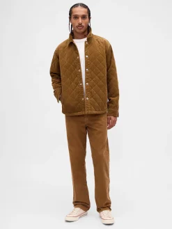 Corduroy Relaxed Straight Pants