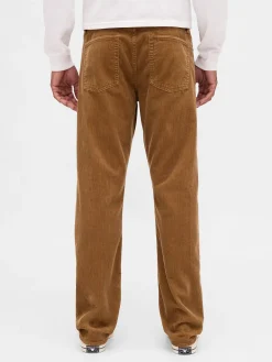 Corduroy Relaxed Straight Pants