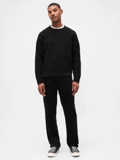 Corduroy Relaxed Straight Pants