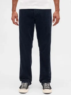 Corduroy Relaxed Straight Pants