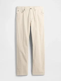 Corduroy Relaxed Straight Pants