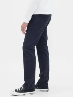 Corduroy Straight Pants