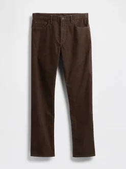 Corduroy Straight Pants