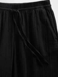 Cotton Gauze Easy Joggers
