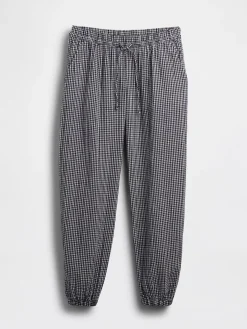 Cotton Gauze Easy Joggers