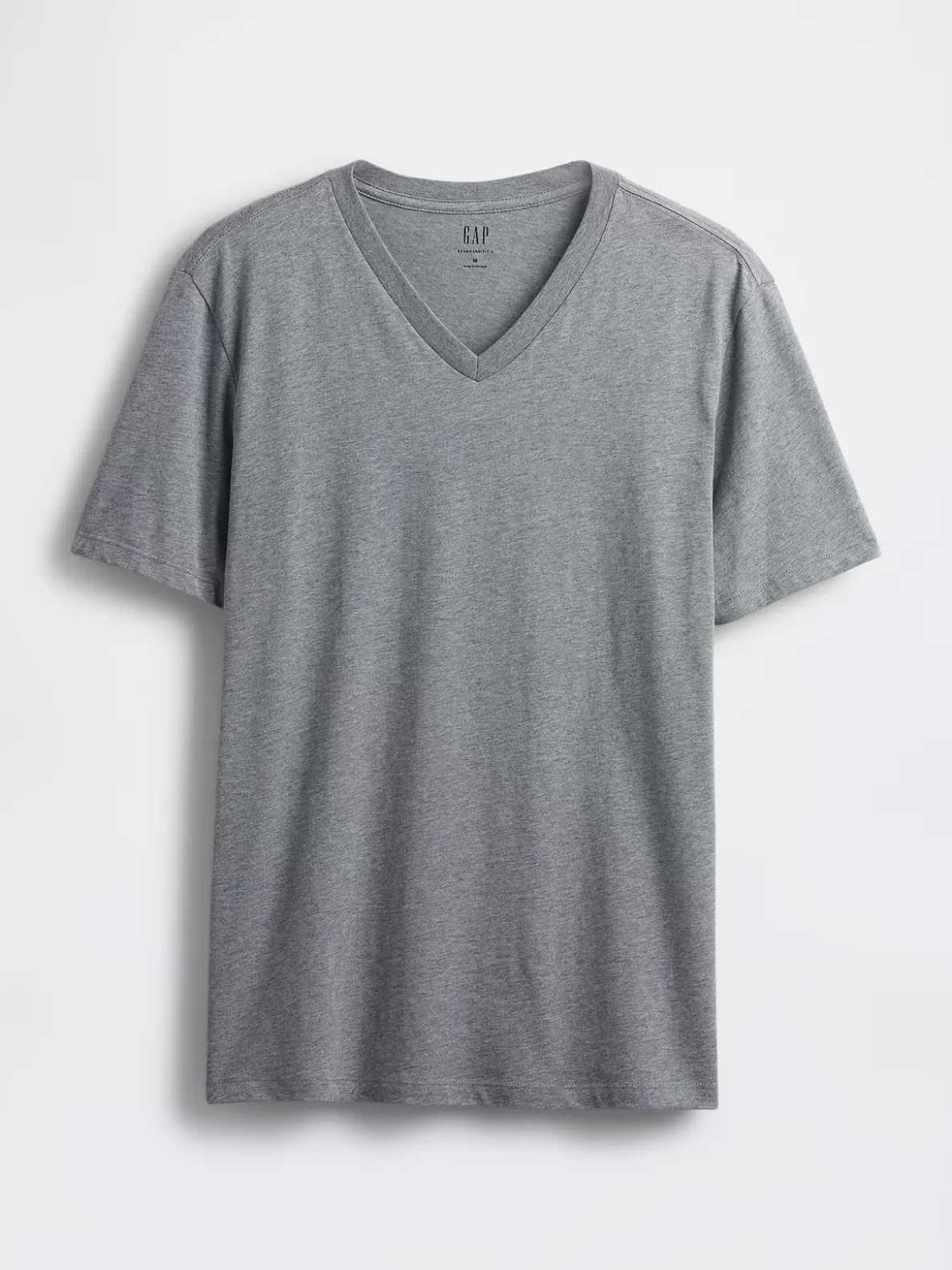 Cotton Jersey V-Neck T-Shirt