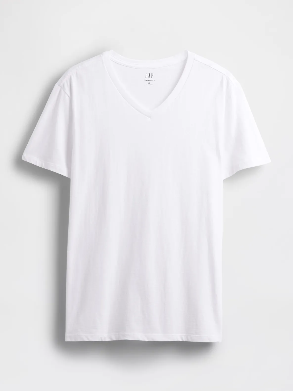 Cotton Jersey V-Neck T-Shirt
