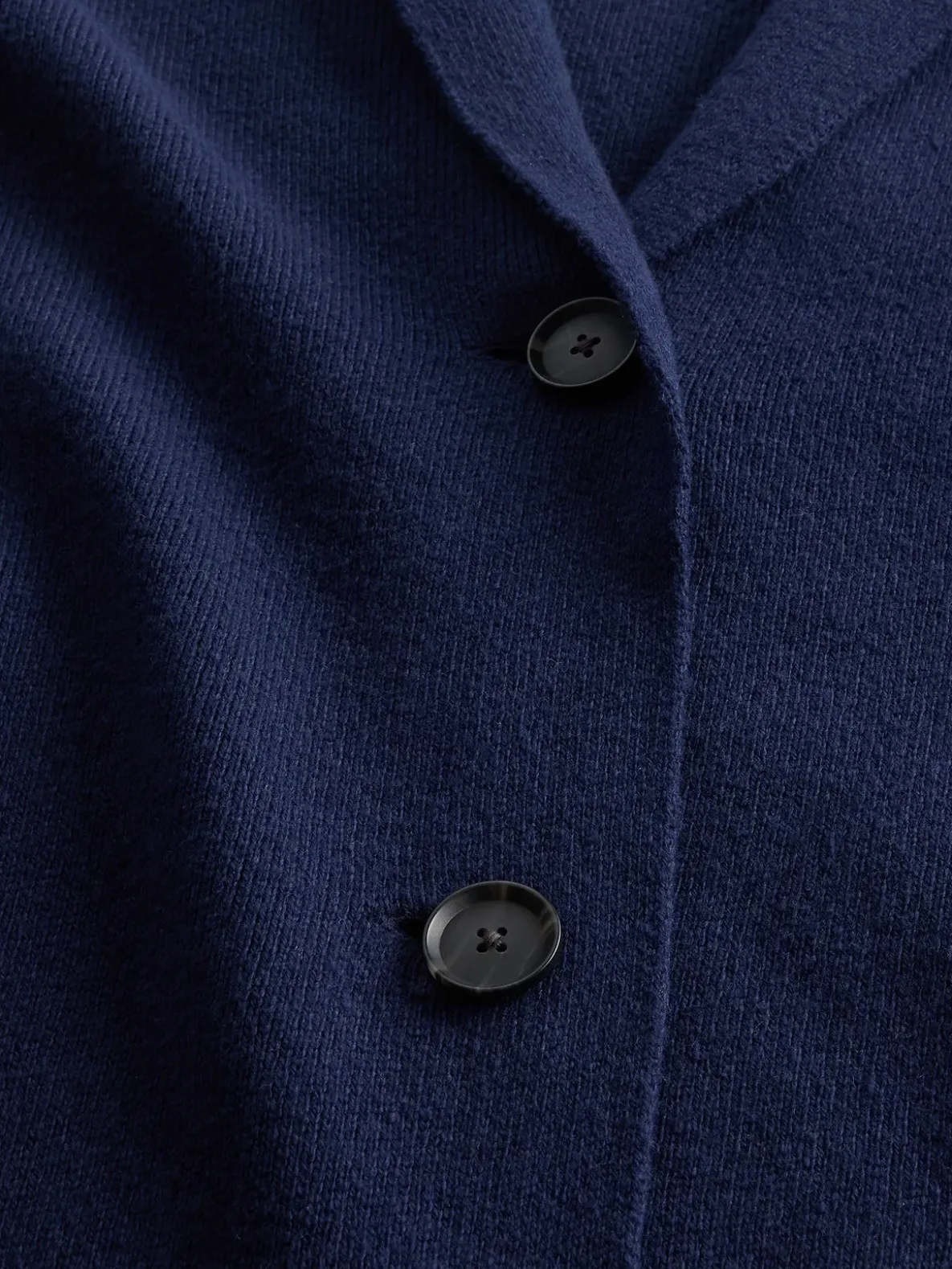Cotton-Blend Cardigan Coat