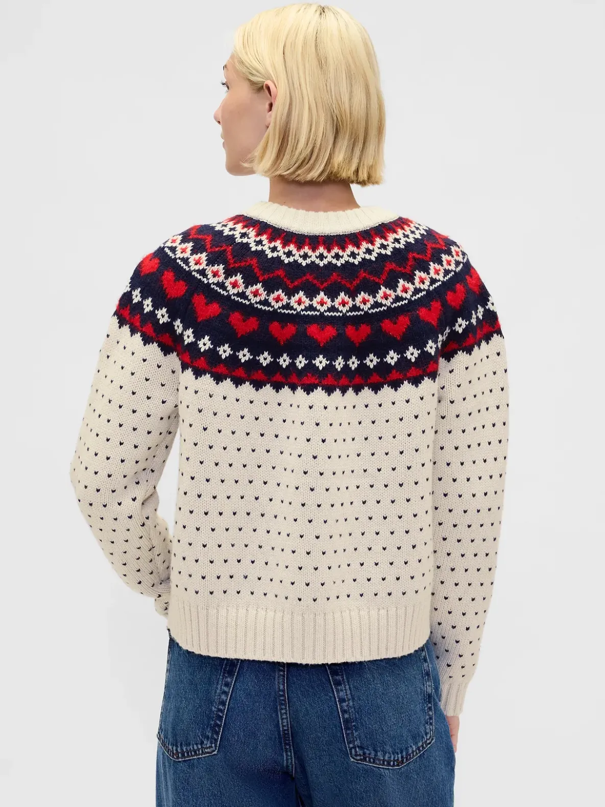 Cotton-Blend Raglan Crewneck Sweater