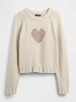 Cotton-Blend Raglan Crewneck Sweater