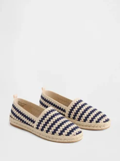 Crochet Espadrille Flats
