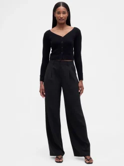 Curvy 365 High Rise Pleated Trousers