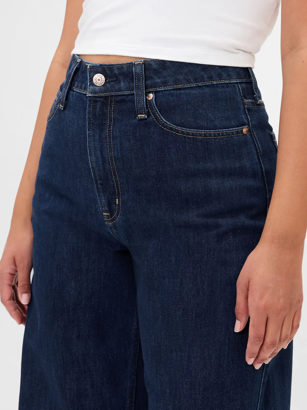 Curvy High Rise Barrel Jeans