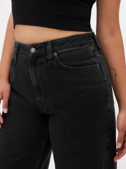 Curvy High Rise Barrel Jeans