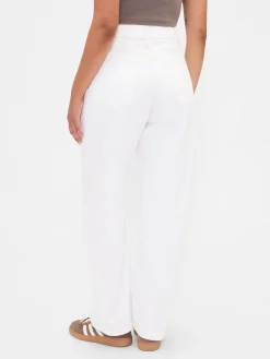 Curvy High Rise Barrel Jeans