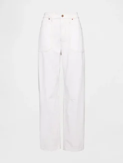 Curvy High Rise Barrel Jeans